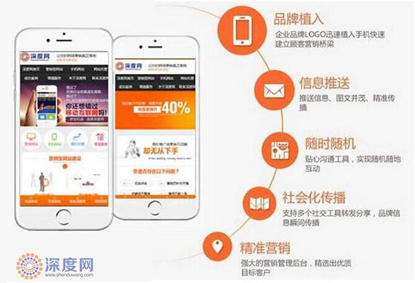 企業手機網站建設對企業移動端營銷的作用 企業手機網站建設對企業移動端營銷的作用